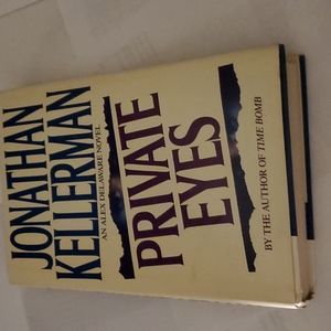 PRIVATE EYES BY JONATHAN KELLERMAN HARDCOVER BOOK